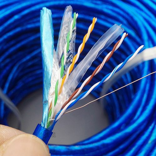 安普森信单股六类屏蔽网线 构建高速稳定的家庭网络中枢